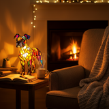 Lámpara con forma de perro