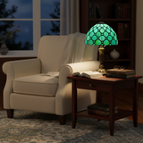 Elegante lámpara de mesa barroca