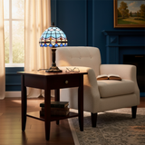 Lámpara LED barroca retro dorada