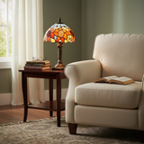 Lámpara de mesa clásica de inspiración barroca