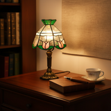 Lámpara de mesa LED barroca antigua